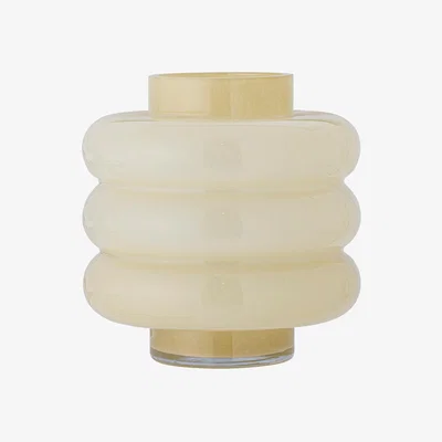 Nordic Nest Bloomingville Sahara vase Ø21.5x22 cm Yellow