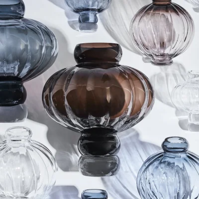 Nordic Nest Balloon vase 20 cm clear