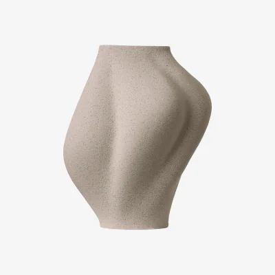 Nordic Nest AYTM Saltare vase Taupe Ø17x35 cm
