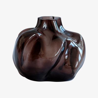 Nordic Nest 101 Copenhagen Wabi Mini vase 16 cm Smoked forest