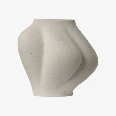 Nordic Nest AYTM Saltare vase Cream Ø15x25 cm