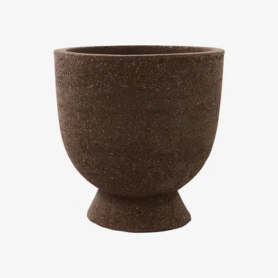 Nordic Nest Terra flower pot-vase Ø20 cm Java brown