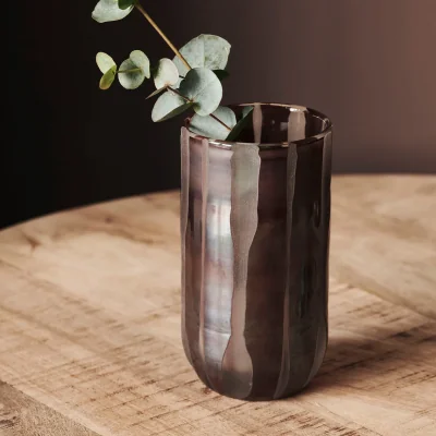 Nordic Nest Bai vase 15.5 cm brown