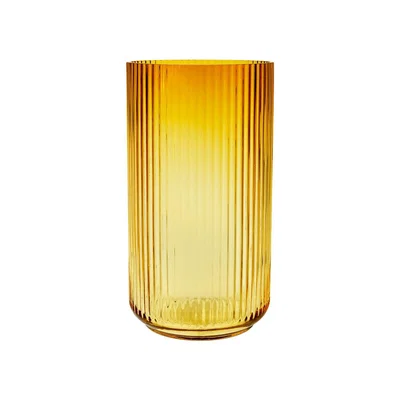Nordic Nest Lyngby Porcelæn Lyngby vase Amber 38 cm