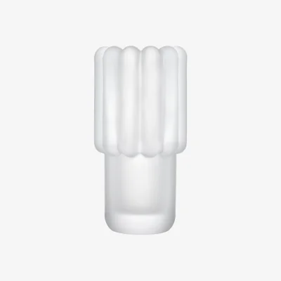Nordic Nest Tom Dixon Press Medium vase Frosted