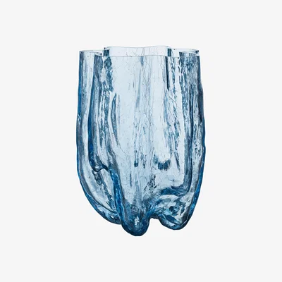 Nordic Nest Kosta Boda Crackle vase 370 mm Circular glass