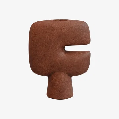 Nordic Nest 101 Copenhagen Tribal vase mini Terracotta
