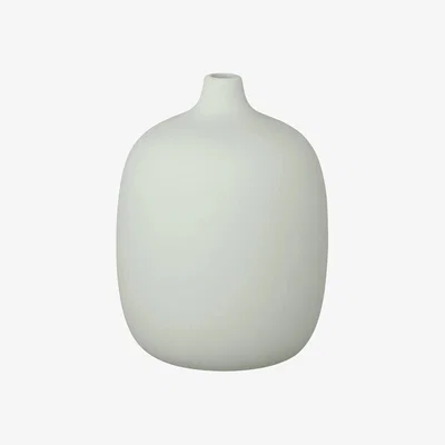 Nordic Nest blomus Ceola vase 18.5 cm Desert Sage
