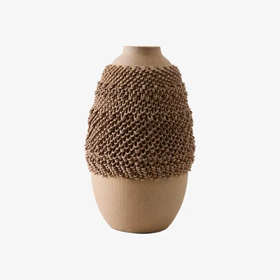 Nordic Nest Tell Me More Aria vase small Brown