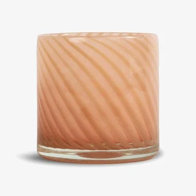 Nordic Nest Byon Calore lantern-vase M Ø15 cm Pink-beige