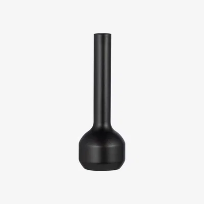 Nordic Nest LIND DNA Silhouette 120 vase Black steel