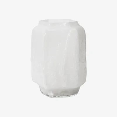 Nordic Nest Ferm Living Mokuri vase White 25 cm