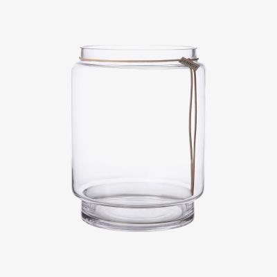 Nordic Nest Ernst cylinder glass vase clear Ø12.7 cm