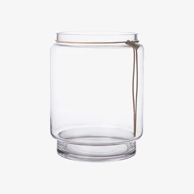 Nordic Nest Ernst cylinder glass vase clear Ø12.7 cm