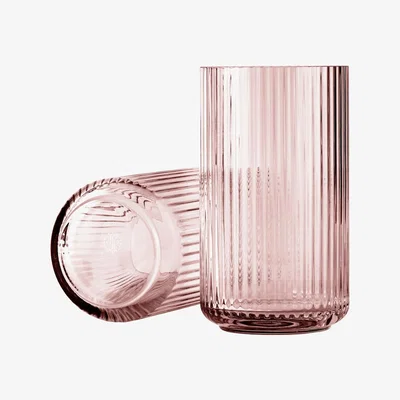 Nordic Nest Lyngby vase glass burgundy 38 cm