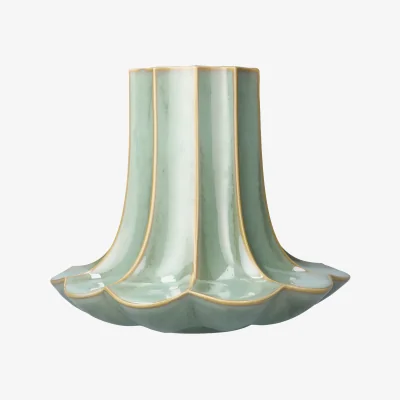 Nordic Nest Kähler Chanterelle vase Green 20.5 cm