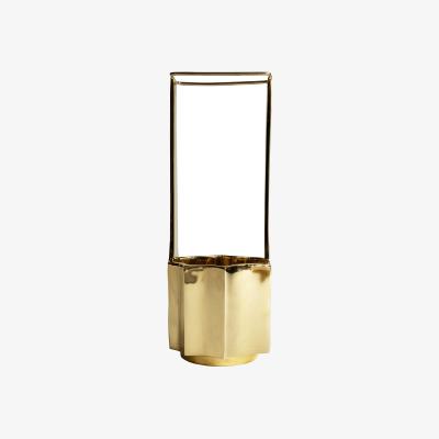 Nordic Nest Hein Studio Ikebana vase 30 cm Brass