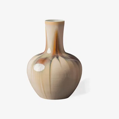 Nordic Nest POLSPOTTEN Crazy Ball vase 50 cm Beige-brown