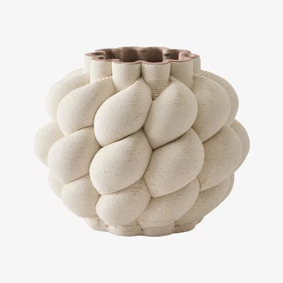 Nordic Nest Tell Me More Nuvola vase Off-white small