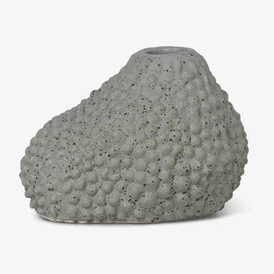 Nordic Nest Ferm Living Vulca vase mini Grey dots