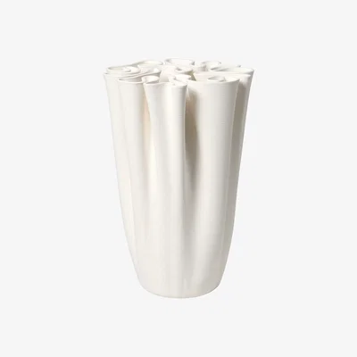 Nordic Nest Ferm Living Dedali floor vase Off-white 50 cm