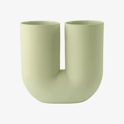 Nordic Nest Muuto Kink vase 26 cm Light green