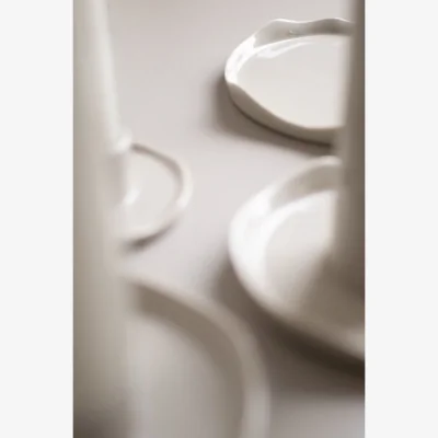 Nordic Nest Wave vase 15 cm Shiny mole