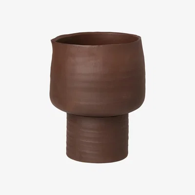 Nordic Nest Axil vase 18.5 cm Red clay