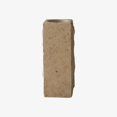 Nordic Nest Botané Limestone Edge marble vase Medium 30 cm