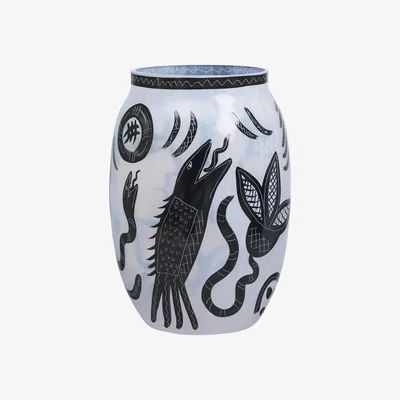 Nordic Nest Caramba vase white