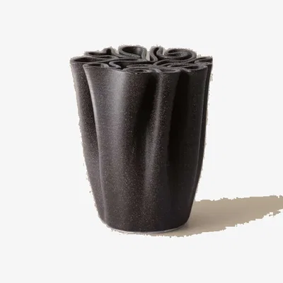 Nordic Nest Ferm Living Dedali vase 18 cm Dark brown