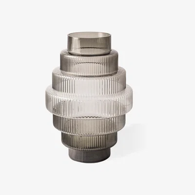Nordic Nest POLSPOTTEN Steps vase S 30 cm Dark grey
