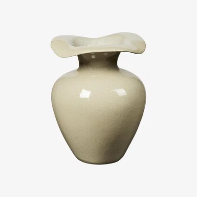 Nordic Nest Broste Copenhagen Florentina vase M 32 cm Beige