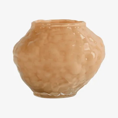 Nordic Nest Byon Corallo vase mini 11x11x8 cm Peach