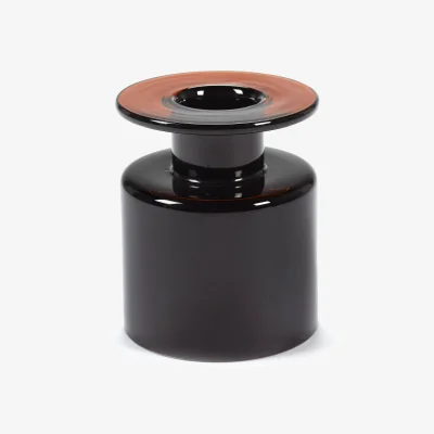 Nordic Nest Wind & Fire vase 22 cm black-dark brown