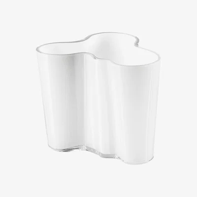 Nordic Nest Aalto vase opal white 95 mm