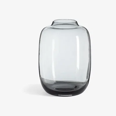 OKA OKA, Lule Vase - Grey Blue, Vases, Glass