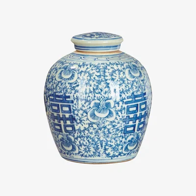 OKA Minxian Jar - Blue