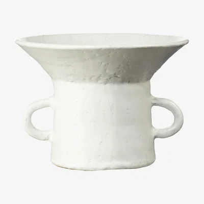 OKA Maniglia Vase - White