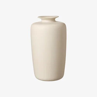 OKA OKA, Large Ursa Vase - White Smoke, Vases, Ceramic