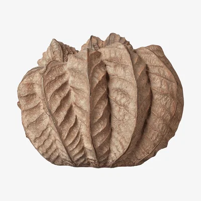OKA OKA, Daintree Decorative Vase - Brown, Vases, Resin