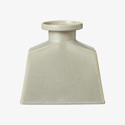 OKA OKA, Lirio Vase - Grey, Vases, Ceramic