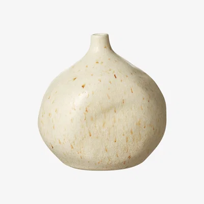 OKA Small Bricini Vase - Off White