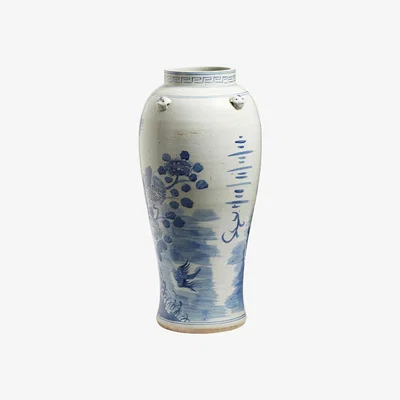 OKA Fenghuang Umbrella Stand - Blue/White