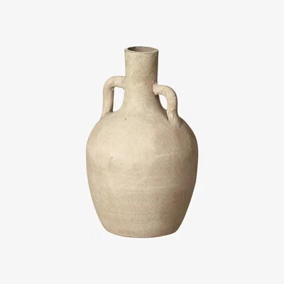 OKA Pula Vase - Taupe