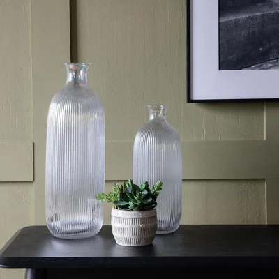 Olivia's Gallery Interiors Kato Vase Clear / Small