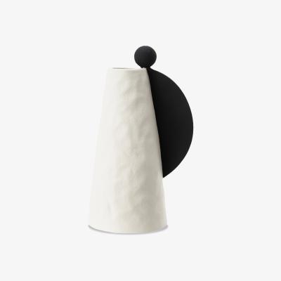 Olivia's Liang and Eimil Aionis Ceramic Vase in Black and White