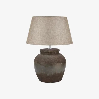 Olivia's Hill Interiors Castello Vase in Aged Stone
