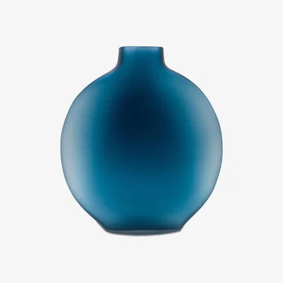 Olivia's Liang & Eimil Ocean Blue Glass Vase / Small