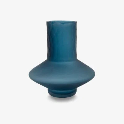 Olivia's Liang & Eimil Rei Glass Vase Blue / Small